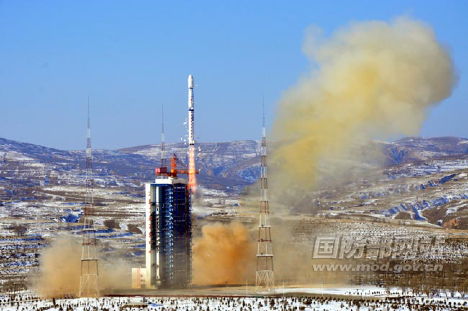 China Launches Earth-Mapping Satellite in 2012's 1st Space Mission